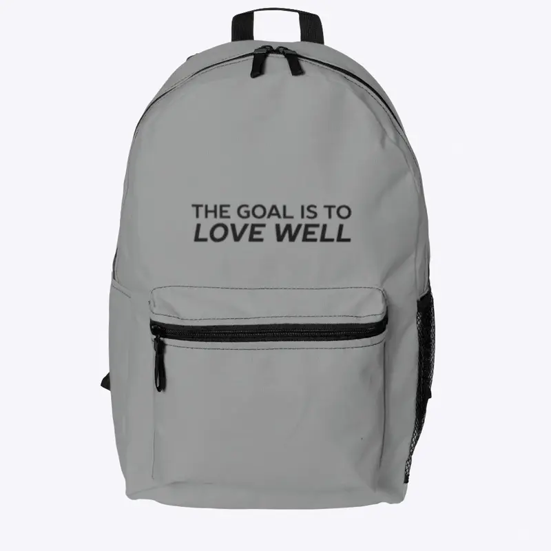 The Goal is to Love Well (Logo Black)