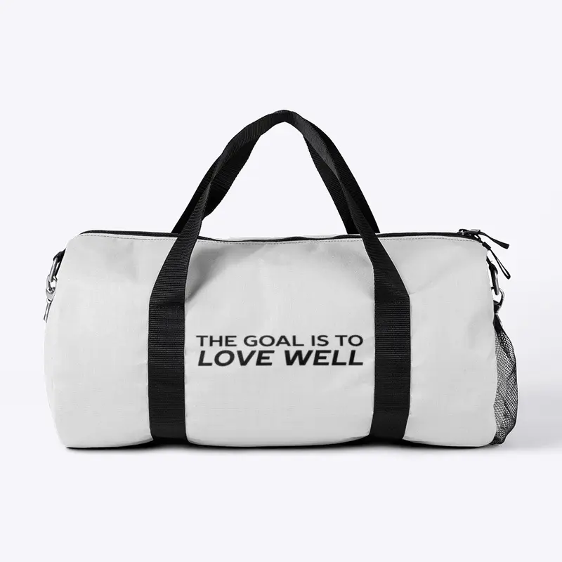 The Goal is to Love Well (Logo Black)